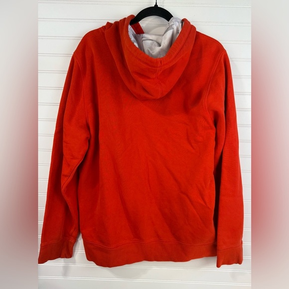 Under Armour mens orange and white camo pullover hooded sweatshirt hoodie size M - Picture 2 of 10